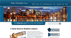 Desktop Screenshot of daleydisabilitylaw.com